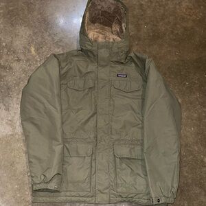 Patagonia isthmus Sherpa Hooded cargo pocket Jacket